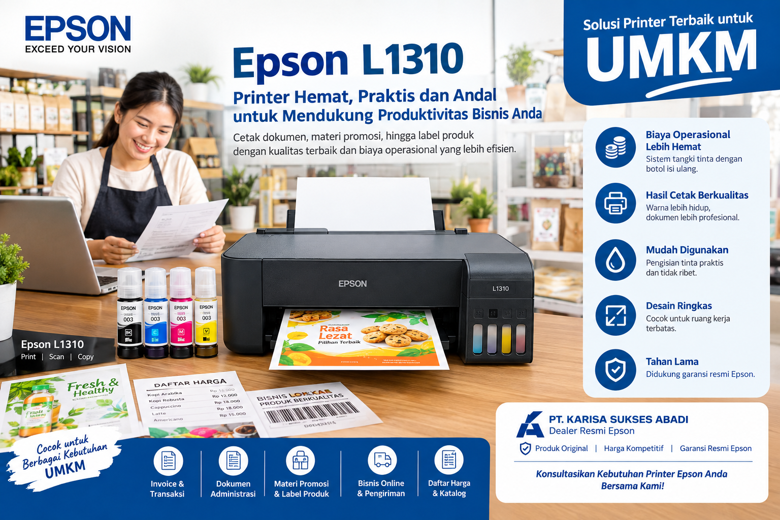 epson l1310 untuk UMKM