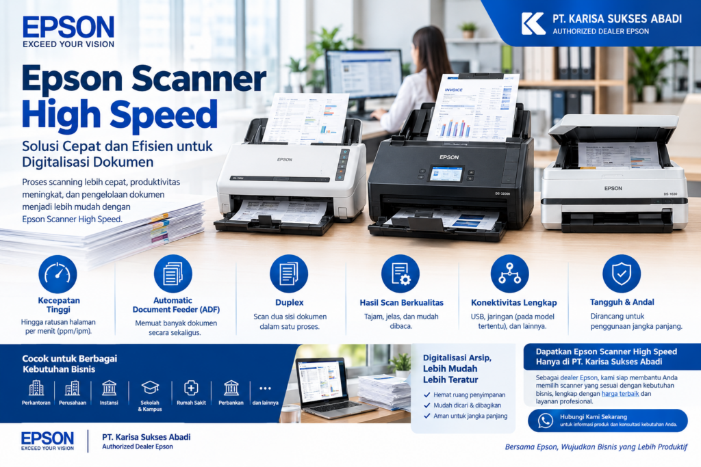 epson scanner high speed