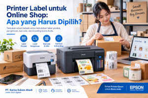 printer label untuk online shop