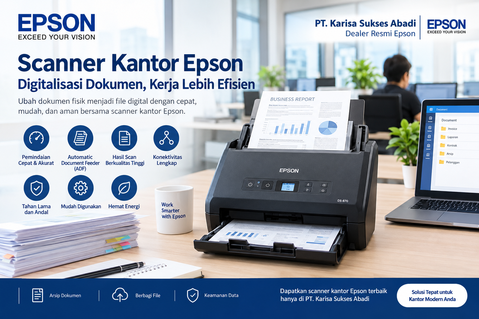scanner kantor epson