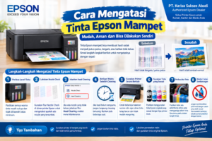 tinta epson mampet
