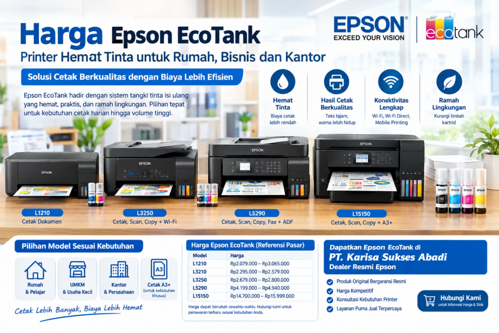 harga epson ecotank