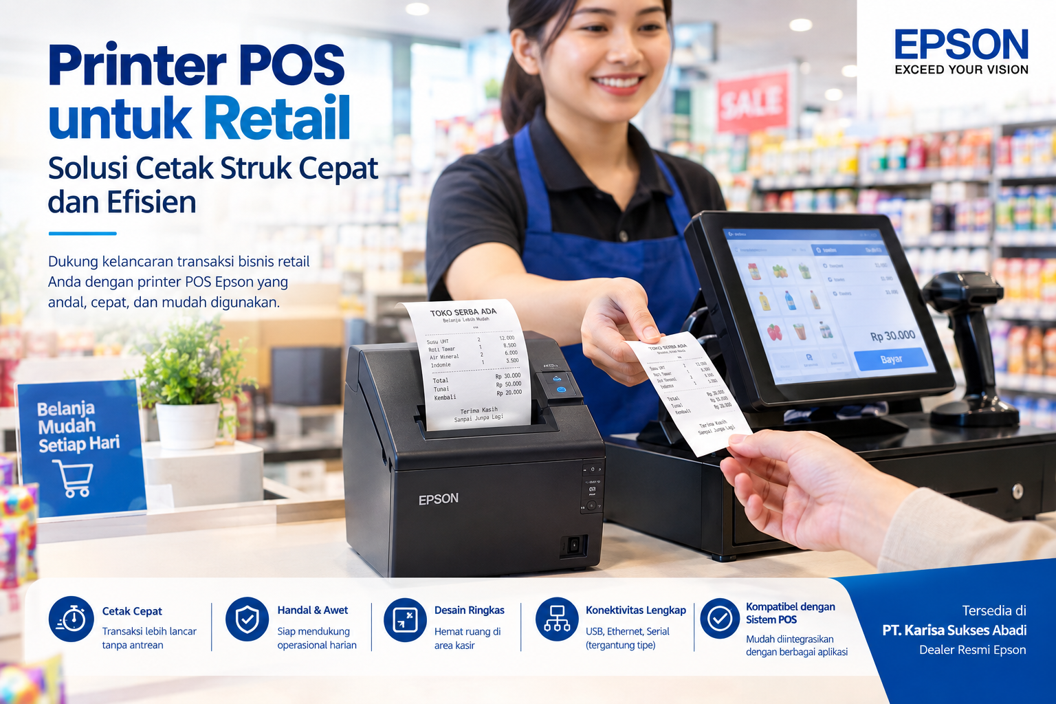 printer pos untuk retail