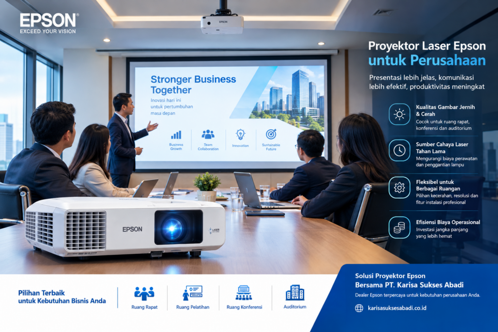 proyektor laser epson untuk perusahaan